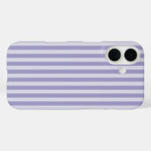 Coques Case-Mate iPhone Bandes pourpres (Verso (horizontal))