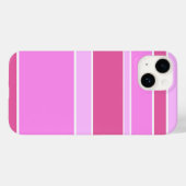 Coques Case-Mate iPhone Bandes roses (Verso (horizontal))