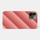 Coques Case-Mate iPhone Bandes roses de corail (Dos (Horizontal))