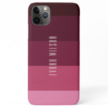 Bandes roses et Brown CouleurBloc Personnaliser le