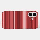 Coques Case-Mate iPhone Bandes rouges (Verso (horizontal))