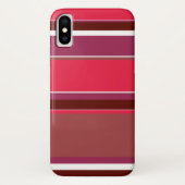 Coques Case-Mate iPhone Bandes rouges (Dos)