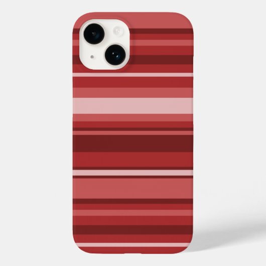 Coques Case-Mate iPhone Bandes rouges (Verso)