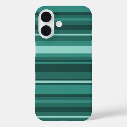 Coques Case-Mate iPhone Bandes turquoises (Verso)