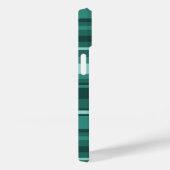 Coques Case-Mate iPhone Bandes turquoises (Verso / Droite)