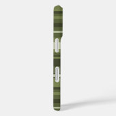 Coques Case-Mate iPhone Bandes vert olive (Verso / Droite)