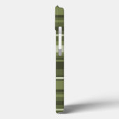 Coques Case-Mate iPhone Bandes vert olive Coque-coque iphone Mate (Verso / Gauche)