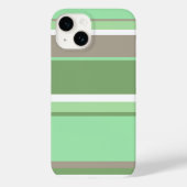 Coques Case-Mate iPhone Bandes vert pâle (Verso)