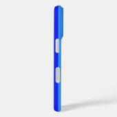 Coques Case-Mate iPhone Bandes verticales bleues (Verso / Droite)