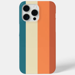 Coque iPhone 15 Pro Max Bandes Verticales Terres Chaudes