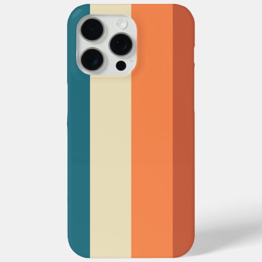 Coques Case-Mate iPhone Bandes Verticales Terres Chaudes (Verso)