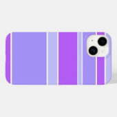 Coques Case-Mate iPhone Bandes violettes (Verso (horizontal))