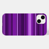 Coques Case-Mate iPhone Bandes violettes (Verso (horizontal))