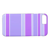 Coques Case-Mate iPhone Bandes violettes (Dos (Horizontal))