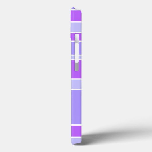 Coques Case-Mate iPhone Bandes violettes Coque-coque iphone (Verso / Gauche)