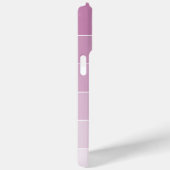 Coques Case-Mate iPhone Bandes violettes Ombré (Verso / Droite)