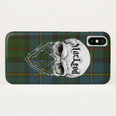 Coques Case-Mate iPhone Bandit de tartan de MacLeod (Dos (Horizontal))