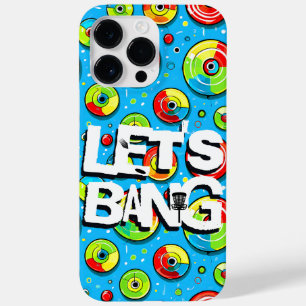Coque Pour Pour iPhone 14 Pro Max Bang Thème de golf sur disque
