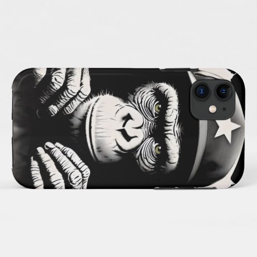 Coques Case-Mate iPhone Banksy DJ Monkey Gorilla Chimp (Dos (Horizontal))