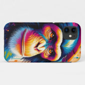 Coques Case-Mate iPhone Banksy DJ Monkey Gorilla Chimp (Dos (Horizontal))