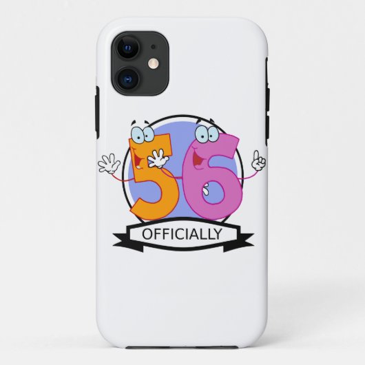 Coques Case-Mate iPhone Bannière d'anniversaire officielle 56 (Dos)