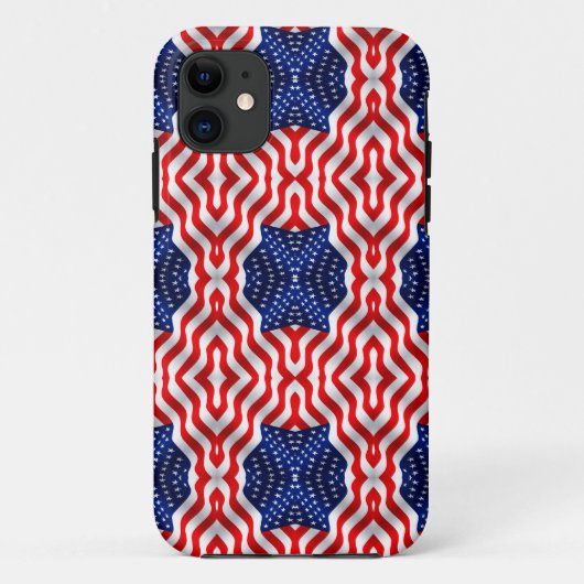 Coques Case-Mate iPhone Bannière drapeau ondulé (Dos)