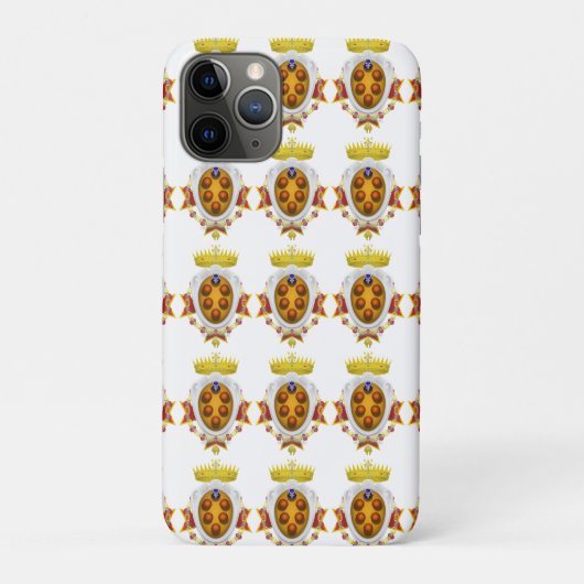 Coques Case-Mate iPhone Bannière Grand-Duché de Toscane (Dos)
