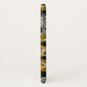 Coques Case-Mate iPhone Bannière grunge de musique de style (Dos/Gauche)