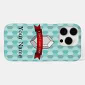 Coques Case-Mate iPhone Bannière I Date Zircons (Verso (horizontal))