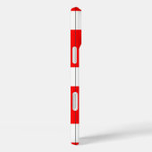 Coques Case-Mate iPhone Bannière rouge blanc Grand-Duché de Toscane (Verso / Droite)