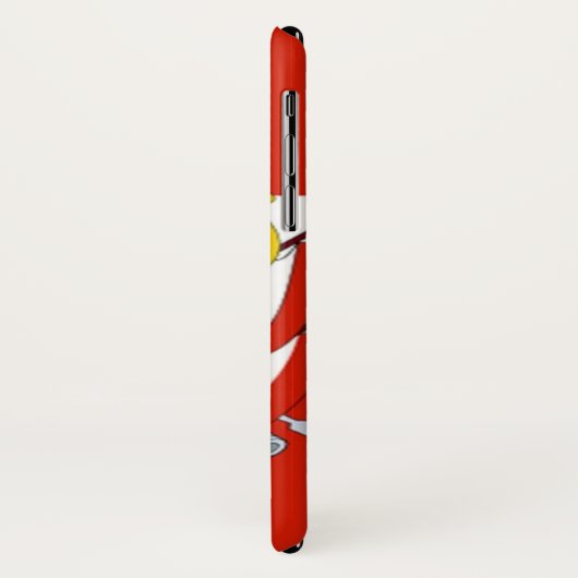 Coques Case-Mate iPhone Bannière rouge blanc Grand-Duché de Toscane (Dos/Gauche)