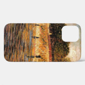 Coques Case-Mate iPhone Banques de la Seine par Vincent van Gogh (Verso (horizontal))