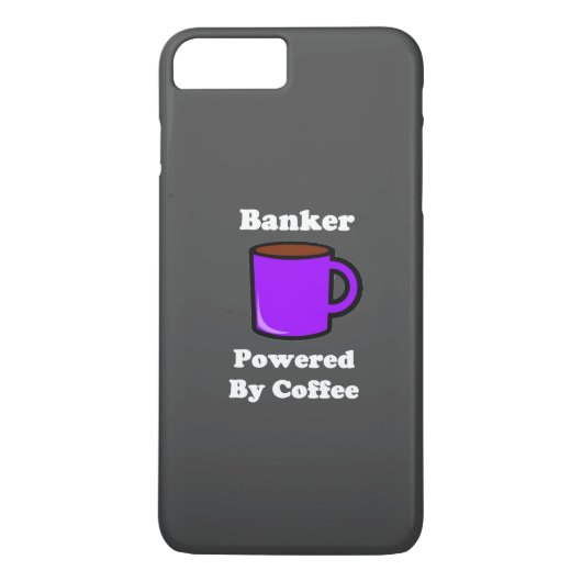 Coques Case-Mate iPhone "Banquier" propulsé par le café (Dos)