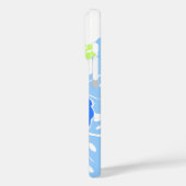 Coques Case-Mate iPhone Banzai Beach Hawaii Hibiscus bleu (Verso / Gauche)