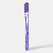 Coques Case-Mate iPhone Banzai Beach Hibiscus hawaïen violet (Verso / Gauche)