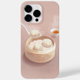 Coque Pour Pour iPhone 14 Pro Max Bao Buns à vapeur avec thé