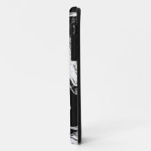 Coques Case-Mate iPhone Baphomet noir et blanc (Dos/Gauche)