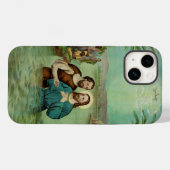 Coques Case-Mate iPhone Baptême de Jésus-Christ (Verso (horizontal))
