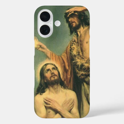 Coques Case-Mate iPhone Baptême de Jésus-Christ par Jean-Baptiste (Verso)