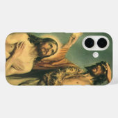 Coques Case-Mate iPhone Baptême de Jésus Christ par Jean le Baptiste (Verso (horizontal))