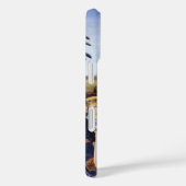 Coques Case-Mate iPhone Baptême du Christ par Verrocchio, Léonard de Vinci (Verso / Droite)