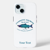 Coques Case-Mate iPhone Bar et Grill Saumon Cyanotique (Verso)