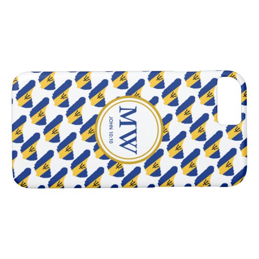 Coques Case-Mate iPhone BARBADOS DRAPEAU Écriture Monogramme Samsung (Dos (Horizontal))