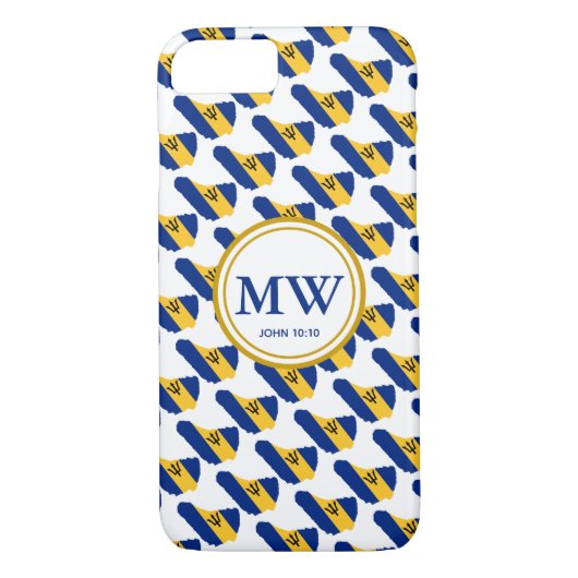 Coques Case-Mate iPhone BARBADOS DRAPEAU Écriture Monogramme Samsung (Dos)