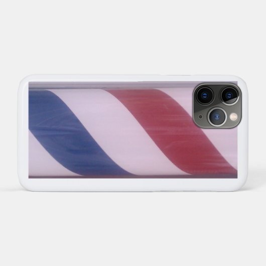 Coques Case-Mate iPhone Barber Pole Pattern (Dos (Horizontal))