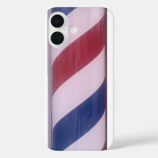 Coques Case-Mate iPhone Barber Pole pattern (Verso)