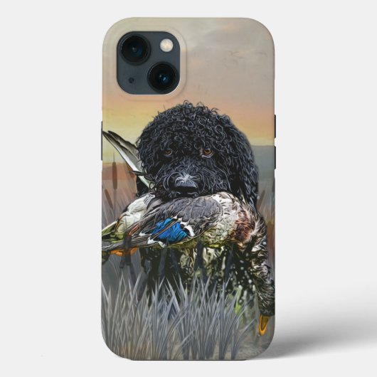 Coques Case-Mate iPhone Barbet, Chien d'eau français (Verso)