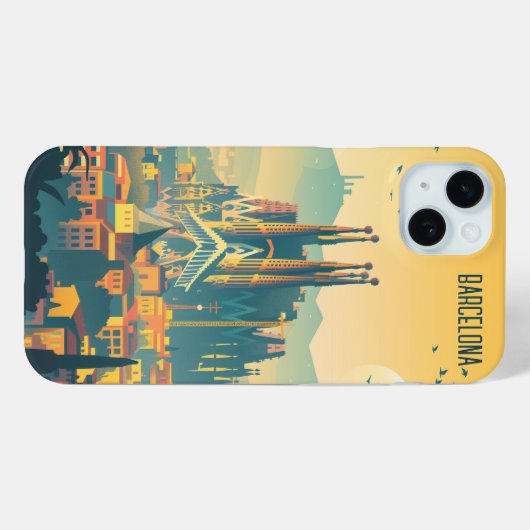 Coques Case-Mate iPhone Barcelone (Verso (horizontal))