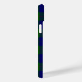 Coques Case-Mate iPhone Barclay tartan bleu vert carreau (Verso / Droite)