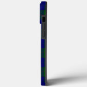 Coques Case-Mate iPhone Barclay tartan bleu vert plaid (Verso / Gauche)